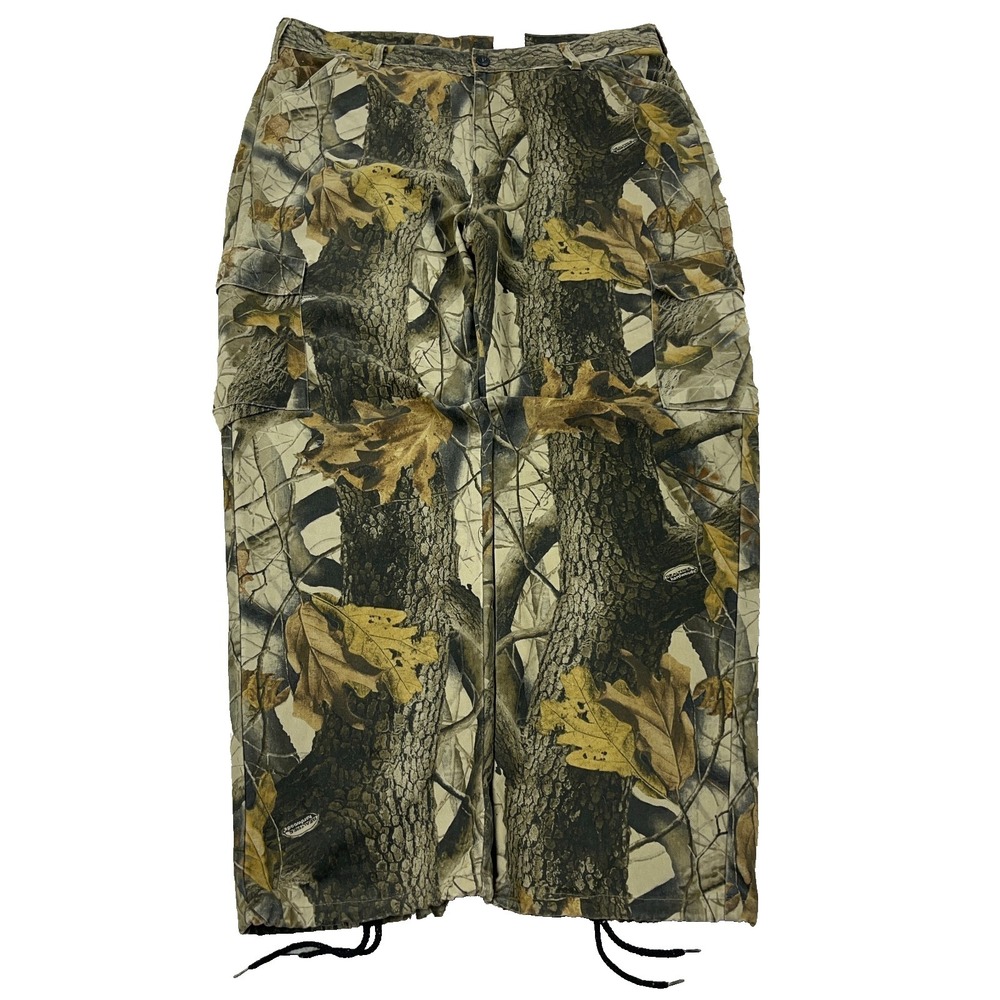 Vintage Camo Cargo Pants Men 38x31 Large Realtree Hardwoods Baggy Hunt Y2K Skate